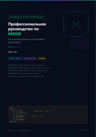 Профессиональное руководство по MASM. 