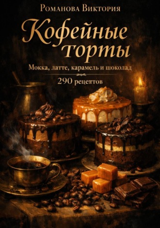 Романова Виктория. Кофейные торты: мокка, латте, карамель и шоколад