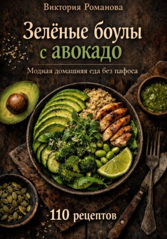Романова Виктория. Зелёные боулы с авокадо: модная домашняя еда без пафоса