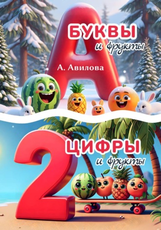 Буквы и фрукты. Цифры и фрукты. Анастасия Авилова