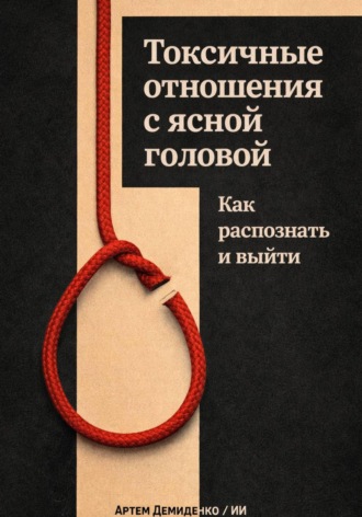 Артем Демиденко. Токсичные отношения с ясной головой: Как распознать и выйти