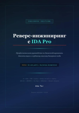 Реверс-инжиниринг с IDA Pro. 