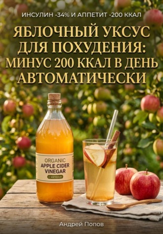 Яблочный уксус для похудения: минус 200 ккал в день автоматически. 