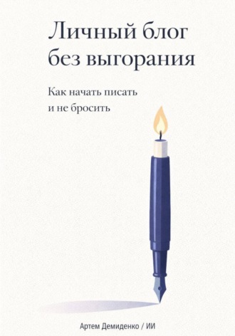 Личный блог без выгорания: Как начать писать и не бросить. 