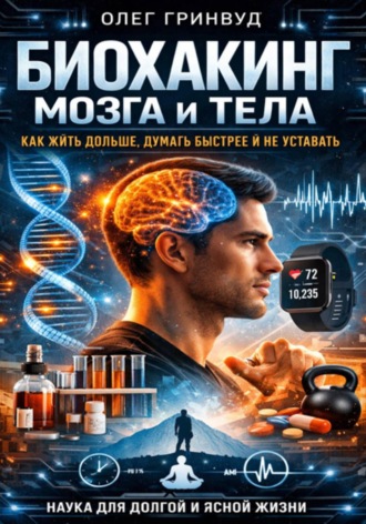 Олег Гринвуд. Биохакинг мозга и тела: как жить дольше, думать быстрее и не уставать