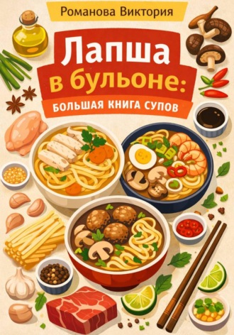 Романова Виктория. Лапша в бульоне: большая книга супов
