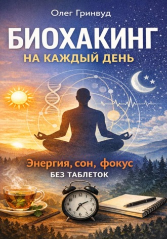 Олег Гринвуд. Биохакинг на каждый день: энергия, сон, фокус без таблеток
