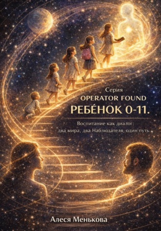 Алеся Менькова. OPERATOR FOUND РЕБЕНОК 0–11 Воспитание как диалог два мира, два Наблюдателя, один путь