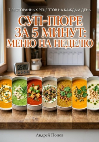 Андрей Попов. Суп-пюре за 5 минут: меню на неделю