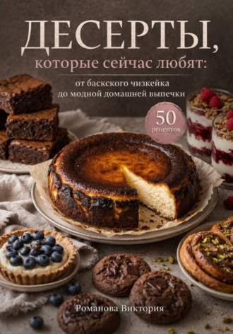 Десерты, которые сейчас любят: от баскского чизкейка до модной домашней выпечки. Романова Виктория