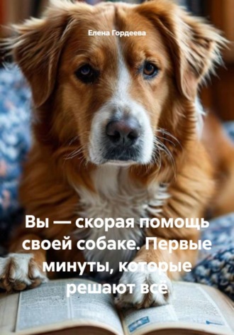 Елена Валерьевна Гордеева. Вы — скорая помощь своей собаке. Первые минуты, которые решают всё