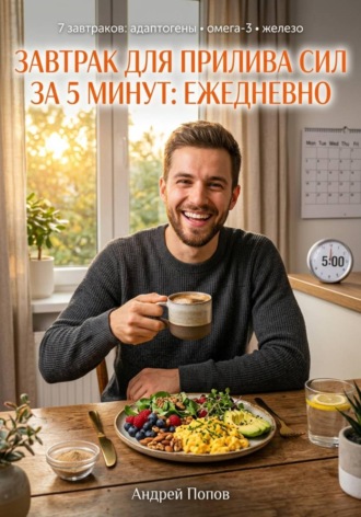 Андрей Попов. Завтрак для прилива сил за 5 минут: ежедневно