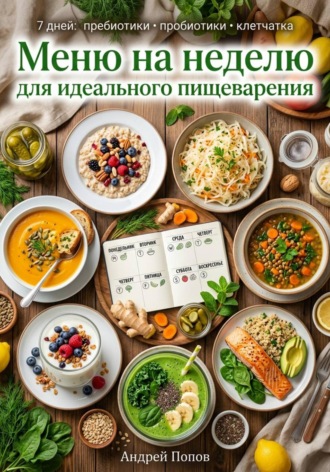 Андрей Попов. Меню на неделю для идеального пищеварения
