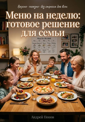 Андрей Попов. Меню на неделю: готовое решение для семьи