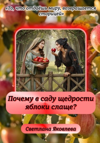 Почему в саду щедрости яблоки слаще?. 