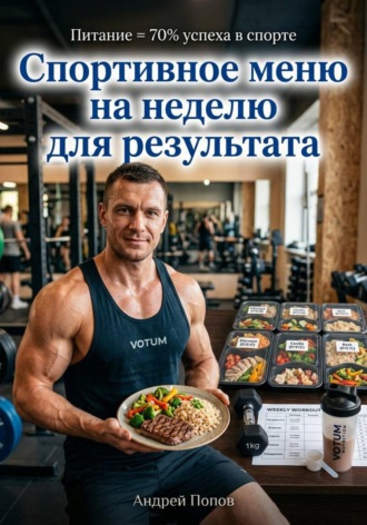 Андрей Попов. Спортивное меню на неделю для результата