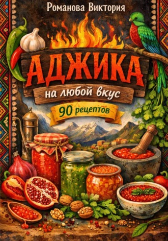 Романова Виктория. Аджика на любой вкус: острые, мягкие, чесночные и пряные варианты