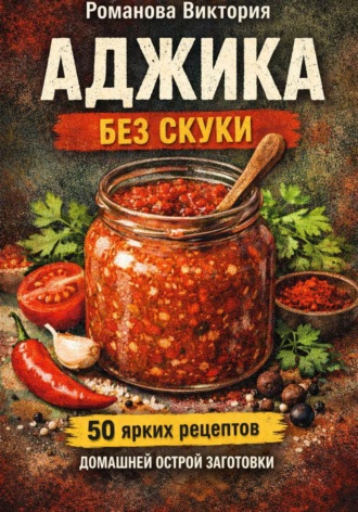 Аджика без скуки: 50 ярких рецептов домашней острой заготовки. Романова Виктория