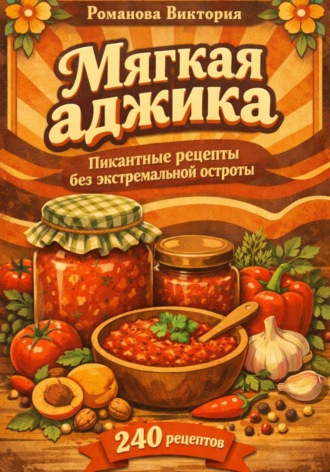 Романова Виктория. Мягкая аджика: пикантные рецепты без экстремальной остроты