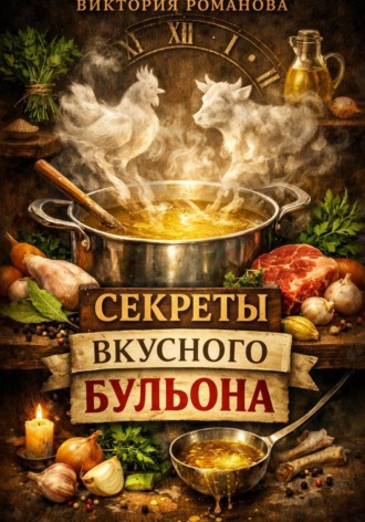 Романова Виктория. Секрет хорошего бульона: от прозрачного куриного до насыщенного мясного