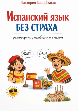 Виктория Балдёжная. Испанский язык без страха: разговорник с ошибками и смехом
