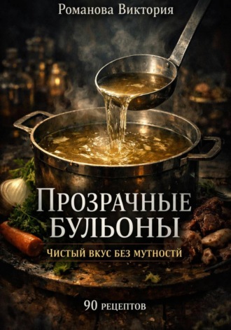 Романова Виктория. Прозрачные бульоны: чистый вкус без мутности