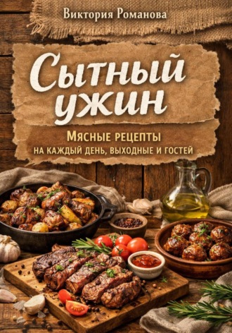 Романова Виктория. Сытный ужин: мясные рецепты на каждый день, выходные и гостей