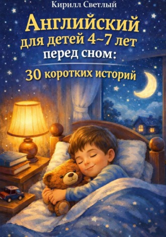 Кирилл Светлый. Английский для детей 4-7 лет перед сном: 30 коротких историй