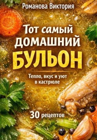 Романова Виктория. Тот самый домашний бульон: тепло, вкус и уют в кастрюле