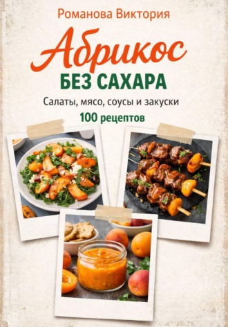 Романова Виктория. Абрикос без сахара: салаты, мясо, соусы и закуски