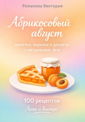 Абрикосовый август: выпечка, варенье и десерты с настроением лета. Романова Виктория
