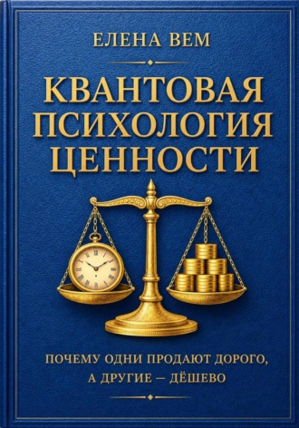КВАНТОВАЯ ПСИХОЛОГИЯ ЦЕННОСТИ.  Почему одни продают дорого, а другие — дёшево.. Елена Вем