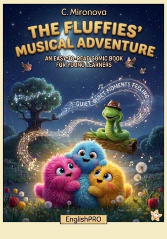 Екатерина Миронова. The Fluffies' Musical Adventure. An easy-to-read comic book for young learners