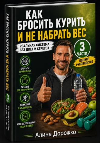 Алина Дорожко. Как бросить курить и не набрать вес. Полное руководство (3 части)