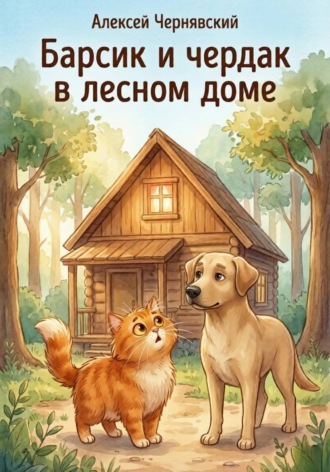 Барсик и чердак в лесном доме. 