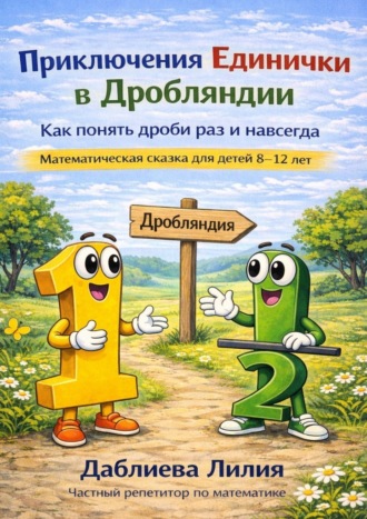 Лилия Борисовна Даблиева. Приключения Единички в Дробляндии. Как понять дроби раз и навсегда. Математическая сказка для детей 8—12 лет.