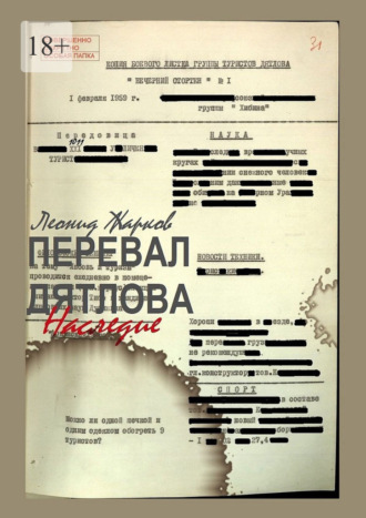 Леонид Жарков. Перевал Дятлова – Наследие