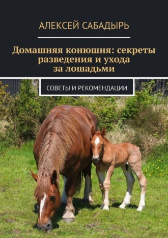 Алексей Сабадырь. Домашняя конюшня: секреты разведения и ухода за лошадьми. Советы и рекомендации