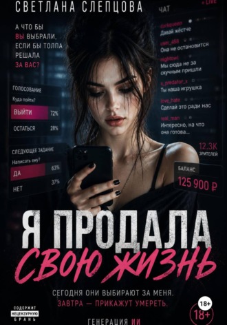 Я ПРОДАЛА СВОЮ ЖИЗНЬ. Светлана Слепцова