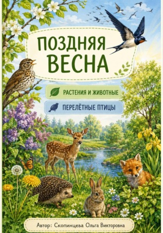 Ольга Скопинцева. Поздняя весна. Растения и животные. Перелётные птицы