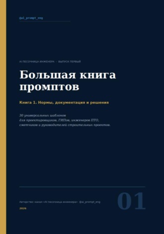 Большая книга промптов часть 1. 
