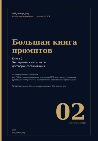 Большая книга промптов. Часть 2. 