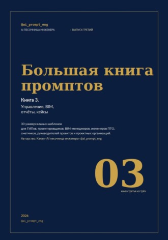 Большая книга промптов. Часть 3. 