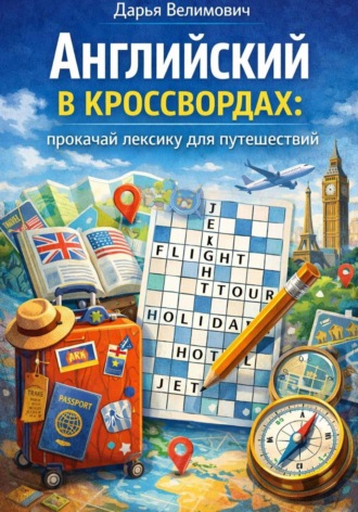 Дарья Анатольевна Велимович. Английский в кроссвордах. Прокачай лексику для путешествий