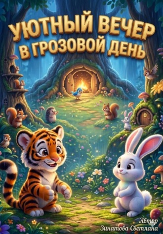 Уютный вечер в грозовой день. 