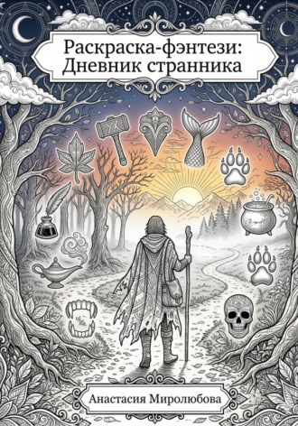 Анастасия Миролюбова. Раскраска-фэнтези: Дневник странника