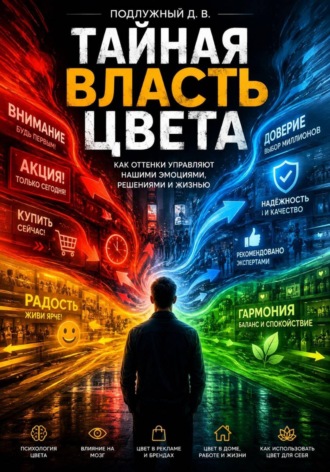 Дмитрий Подлужный. Тайная власть цвета. Как оттенки управляют нашими эмоциями, решениями и жизнью