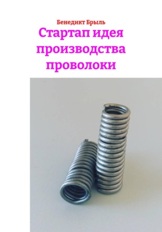 Стартап идея производства проволоки. Бенедикт Брыль