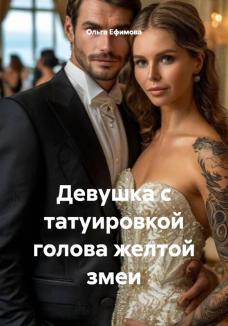 Ольга Ефимова. Девушка с татуировкой голова желтой змеи