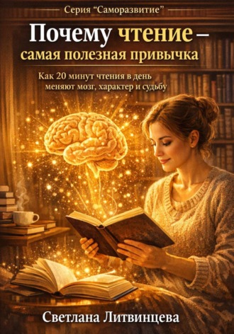 Почему чтение - самая лучшая привычка. Как 20 минут чтения в день меняют мозг, характер и судьбу. Светлана Литвинцева